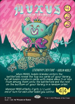 Muxus, Goblin Grandee Secret Lair Drop - Goblin And Squabblin